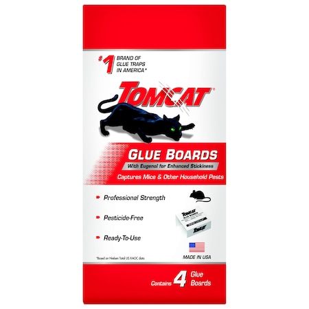 Tomcat Tomcat Pest Glue Board 4 pk 363110